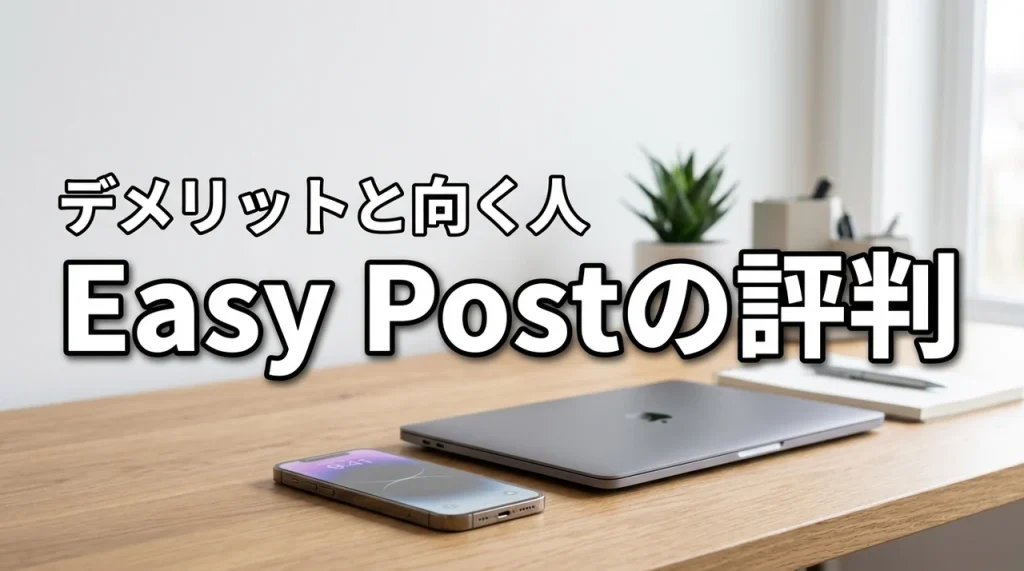 【SNS運用を効率化】Easy Postの評判から判明したデメリットと向いている人の特徴