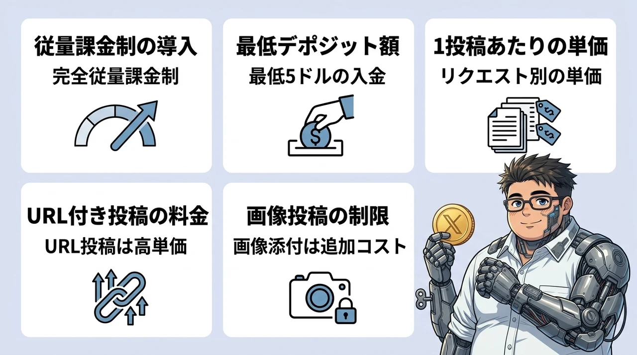 X APIの課金と自動投稿の最新仕様を解説