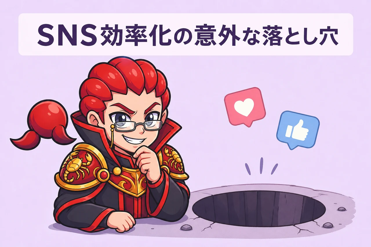 SNS運用を効率化するデメリット