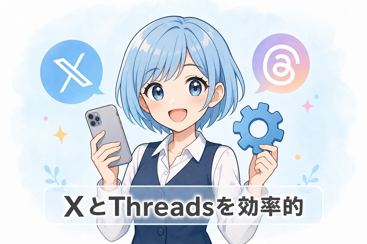XとThreadsを効率的に回す仕組み